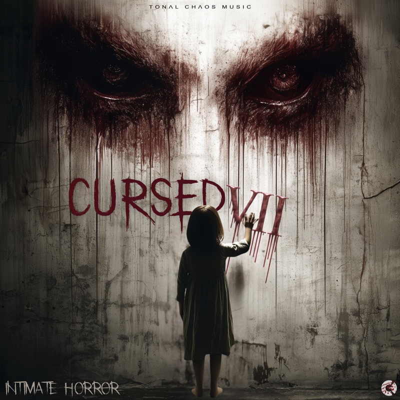 Cursed VII Intimate Horror album - cinematic horror trailer music by Tonal Chaos